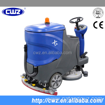 CE approved automatic floor scrubber machine